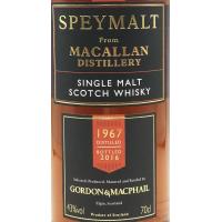 Speymalt Macallan 49yo 1967 (Bottled 2016) G&M - 43% 70cl