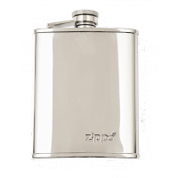 Zippo Polished 6oz Hip Flask - Stainless Steel