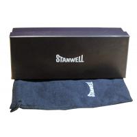 Stanwell Brushed Black 140 Rustic Bent Fishtail Pipe (ST003)