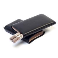 Savinelli Panatella Leather Cigar Case - Black