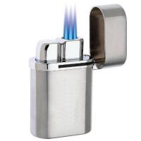 Vector Thundra - Triple Torch Table Lighter - Polish Chrome