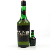VAT 69 1970s Blended Scotch Whisky including 5cl Miniature - 75cl 40%