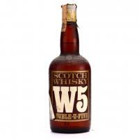 W5 Double U Five 1970s Scotch Whisky - 40% 70cl