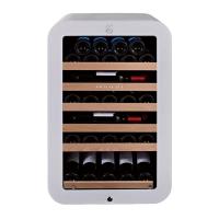 Swisscave Single Zone Wine Cooler - 39-43 Bottle Capacity - White