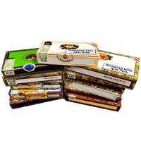 Empty Wooden Cigar Boxes (Paper Coated) - Medium Size - LUCKY DIP