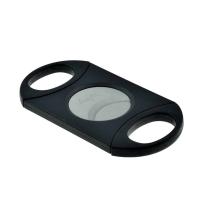 Angelo Black Plastic Cigar Cutter - 80 Ring Gauge