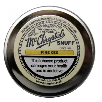 McChrystals Fine Keg (Formerly Hops) Snuff - Mini Tin - 3.5g