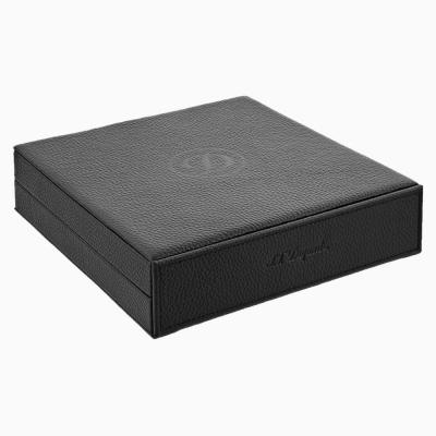 ST Dupont Leather Travel Humidor - Black