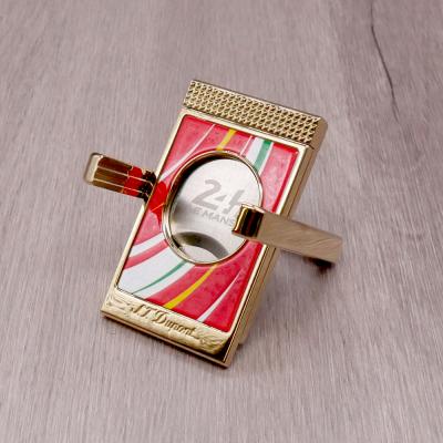 ST Dupont Limited Edition Cigar Cutter & Cigar Stand - Red & Gold 24H Le Mans