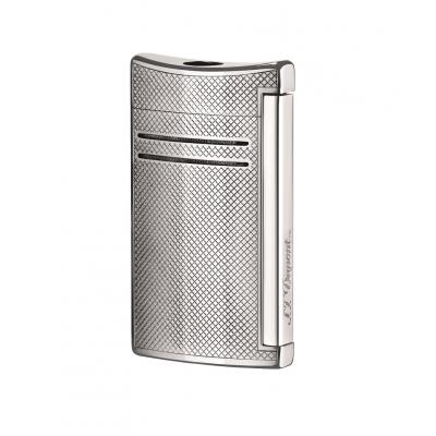 ST Dupont Lighter - Maxijet - Chrome Grid Finish