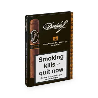 Davidoff Nicaragua Box Pressed Robusto Cigar - Pack of 4 - End of Line