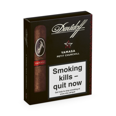 Davidoff Yamasa Petit Churchill Cigar - Pack of 4