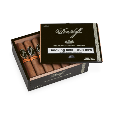 Davidoff Nicaragua Short Corona Cello Cigar - Box of 14