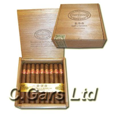 Partagas 898 - cabinet selection early 1970s