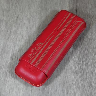 Davidoff - Year of the Tiger - XL-2 Red Leather Cigar Case (End of Line)