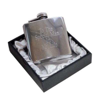 8oz To the Special Man in my Life Design Personalised Hip Flask