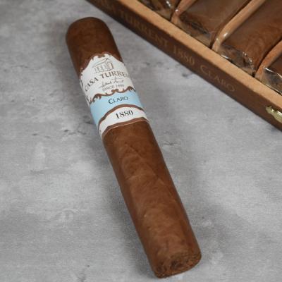 Casa Turrent 1880 Series Short Robusto Claro Cigar - 1 Single