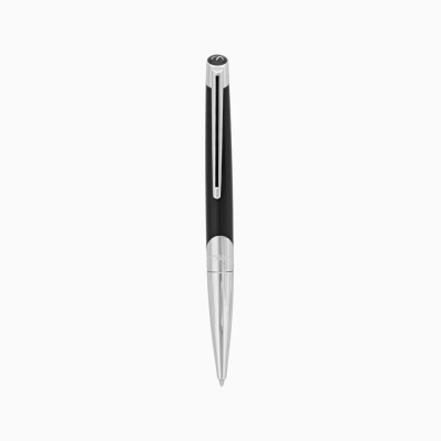 ST Dupont Defi Millennium Ballpoint Pen - Silver & Black