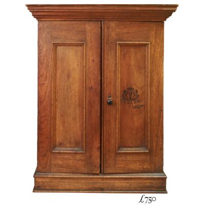 Beck antique cigar cabinet