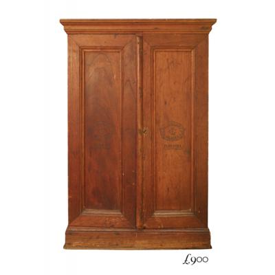 Calixto Lopez antique cigar cabinet