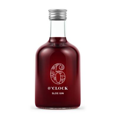 6 OÂClock Sloe Gin Liqueur Miniature - 5cl 22%