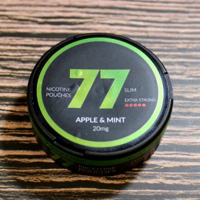 77 Nicopods 20mg Nicotine Pouches - Apple & Mint - 1 Tin