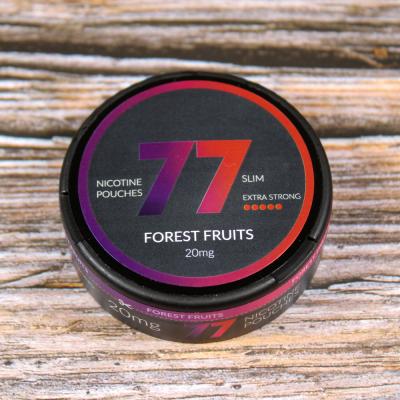 77 Nicopods 20mg Nicotine Pouches - Forest Fruits - 1 Tin