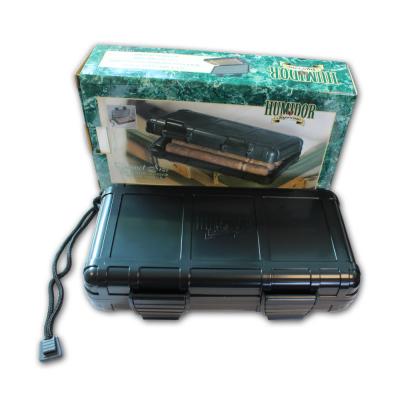 Cushioned Travel Humidor - 5 Cigar Capacity