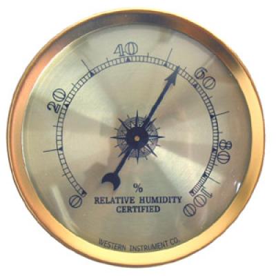 Precision Analogue Hygrometer - Magnetic mount - 2 1/4 inch