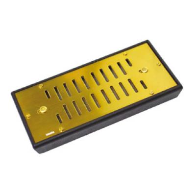 Adorini Humidifier - Approx. 100 Cigar Capacity - Gold Finish (AD018)