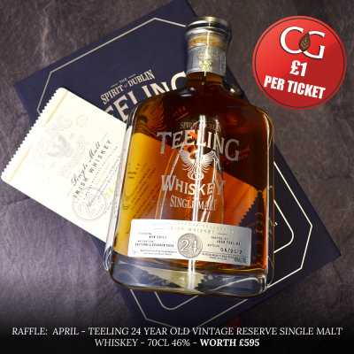 APRIL 2024 Competition Entry - Teeling 24 Year Old Vintage Reserve Single Malt Whiskey - 70cl 46%