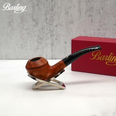 Barling Marylebone The Very Finest 1819 Bent Rhodesian Fishtail Pipe (BAR154) - End of Line