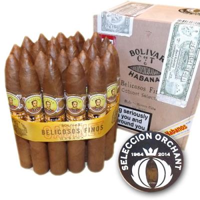 Bolivar Belicosos Finos - Orchant Seleccion 50th Birthday Edition - Cab of 25