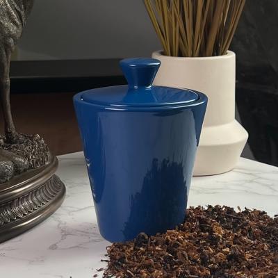 Savinelli Airtight Humidor Tobacco Storing Jar - Blue