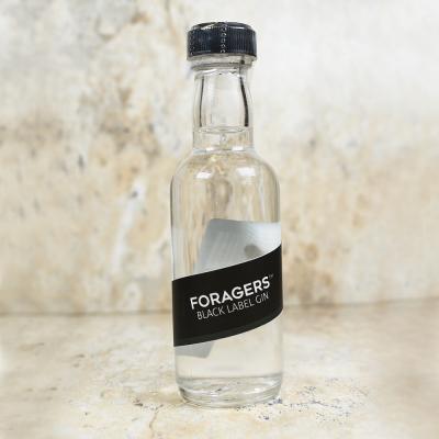 Foragers Black Label Gin Miniature - 46% 5cl