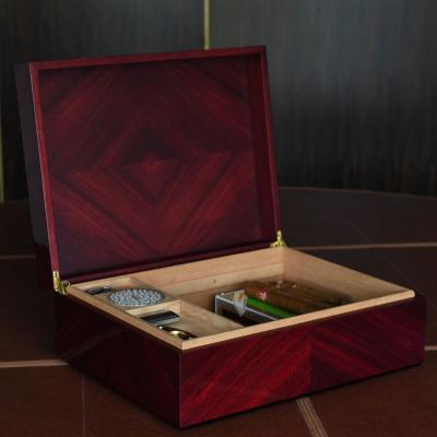 Northmoor Padauk & Walnut Humidor - 150 Capacity