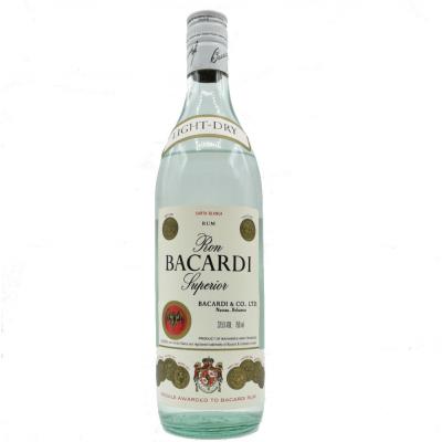 Bacardi Superior Carta Blanca Bottled 1980s - 37.5% 75cl