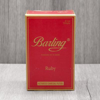 Barling Ruby Activated Charcoal 9mm Pipe Filters (Pack of 50)