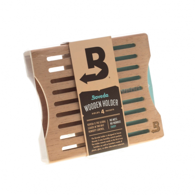 Boveda Wooden Packet Holder - Holds 4 Packs