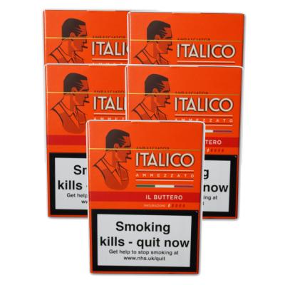 Italico II Buttero Cigars - 5 Packs of 5  (25 cigars)