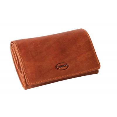 Chacom Small Leather Tobacco Pouch - Tan