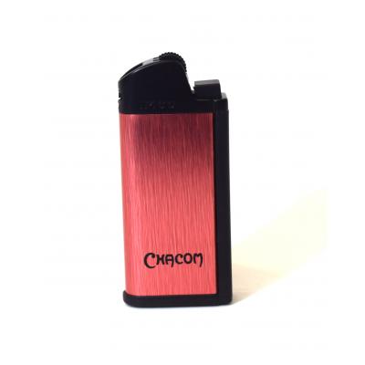 Chacom Pipe Lighter With Built In Pipe Tools - Red