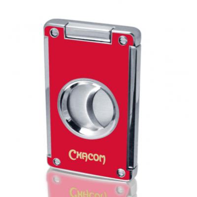 Chacom Twin Blade Cigar Cutter - Red
