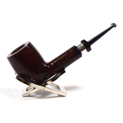 Chacom Robusto 190 Brown Smooth Metal Filter Fishtail Pipe (CH055)