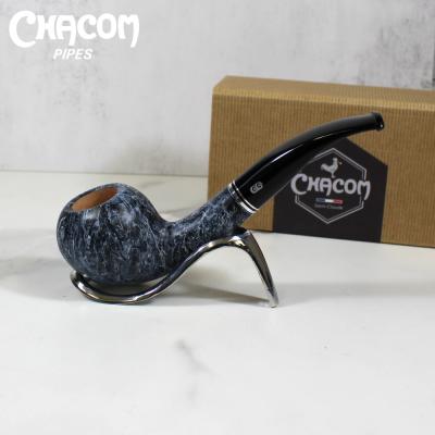 Chacom Atlas Marble F3 Smooth Bent 9mm Metal Filter Adapter Fishtail Pipe (CH348)