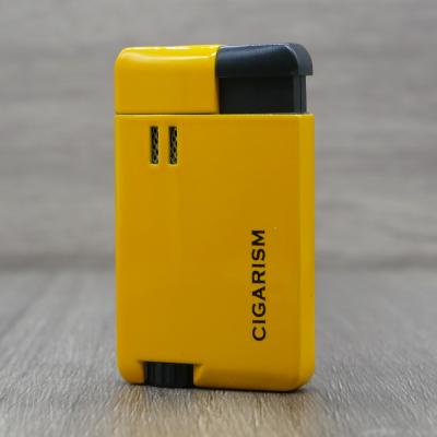 Cigarism Windproof Single Jet Flame Cigar Lighter - Yellow