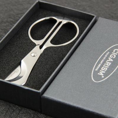Cigarism Hand Polished Stainless Steel Cigar Cutter Scissors