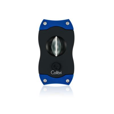 Colibri V-Cut Cigar Cutter - Blue