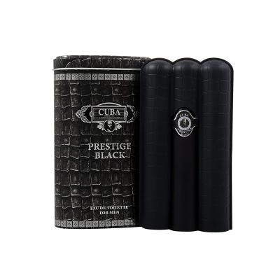 Cuba Prestige Black Eau de Toilette Spray for Him Aftershave 90 ml