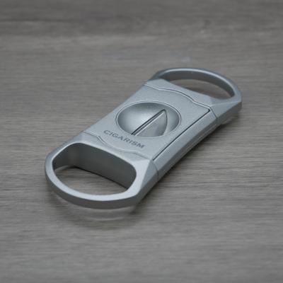 Cigarism V-Cut Cigar Cutter - Sand Silver